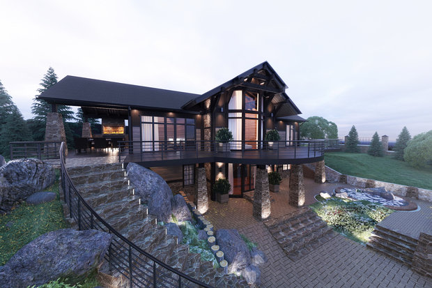 Фото из портфолио Архитектурная визуализация  – фотографии дизайна интерьеров на INMYROOM