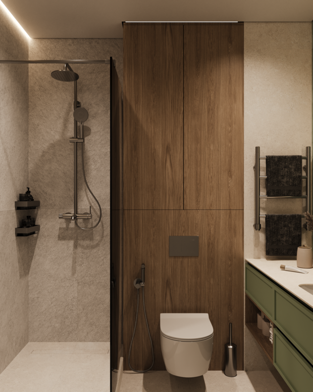 Фото из портфолио Квартира ЖК Прайм  – фотографии дизайна интерьеров на INMYROOM