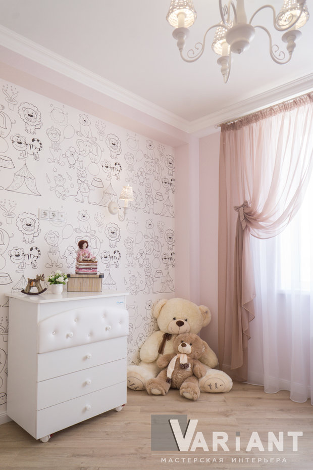 Фото из портфолио Детская комната для девочки – фотографии дизайна интерьеров на INMYROOM