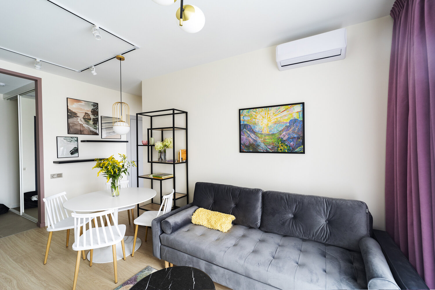 Фотография: в стиле , Современный, Квартира, Проект недели, Москва, 2 комнаты, до 40 метров, 40-60 метров, Любовь Морозова – фото на INMYROOM