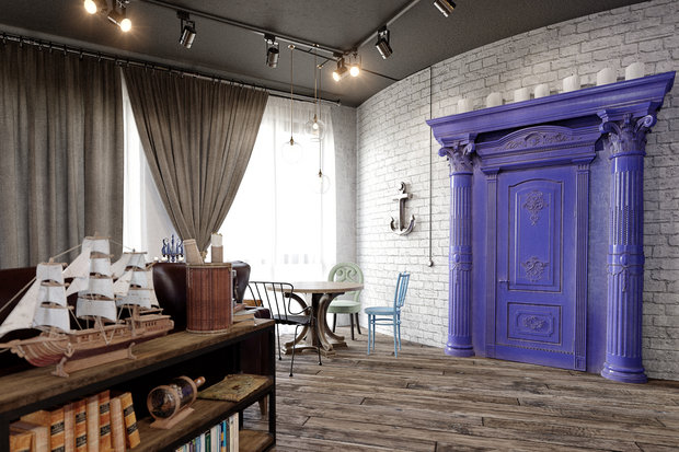 Фото из портфолио Заводной апельсин – фотографии дизайна интерьеров на INMYROOM