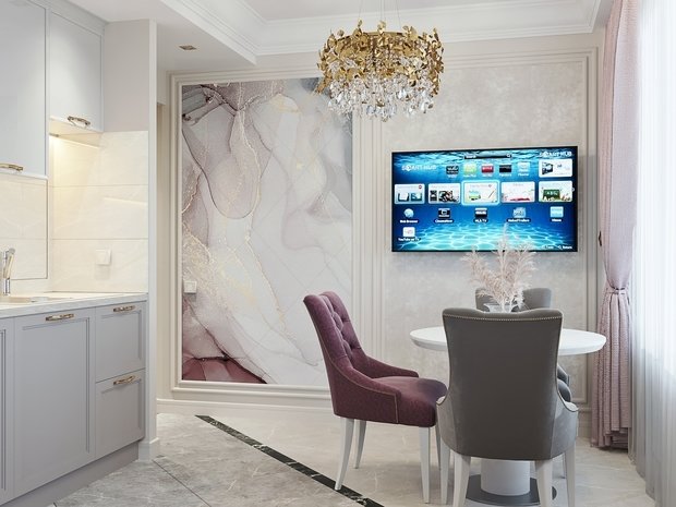 Фото из портфолио 3-х комнатная квартира в ЖК SREDA – фотографии дизайна интерьеров на INMYROOM