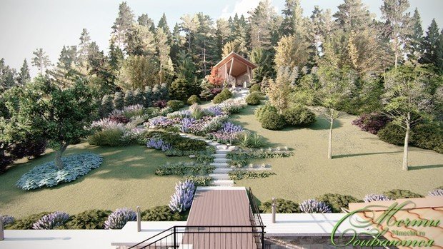 Фото из портфолио Благоустройство участка в Венгрии – фотографии дизайна интерьеров на INMYROOM