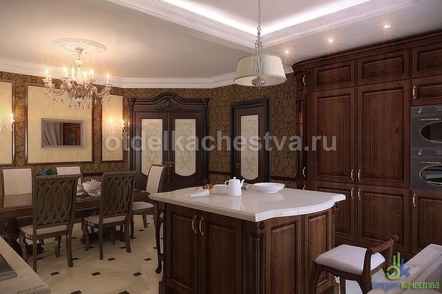 Фото из портфолио Классическая роскошь в палитре художника – фотографии дизайна интерьеров на INMYROOM