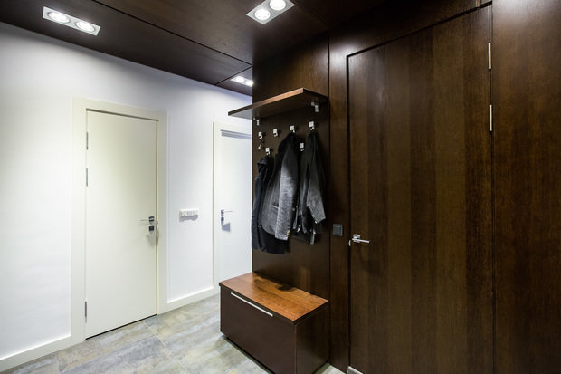 Фотография: Прихожая в стиле Лофт, Скандинавский, Эклектика, Квартира, Дома и квартиры, Проект недели, Эко – фото на INMYROOM