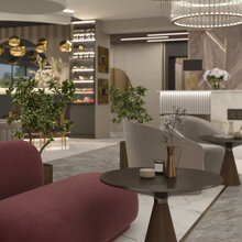 Фото из портфолио NEW STAR HOTEL. Lobby – фотографии дизайна интерьеров на INMYROOM