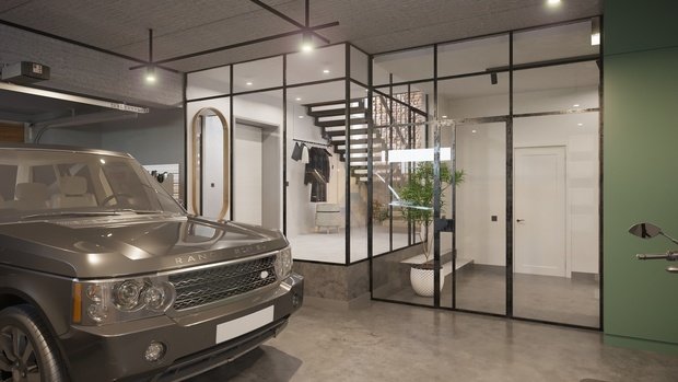 Фото из портфолио таунхаус "Smart Loft" – фотографии дизайна интерьеров на INMYROOM