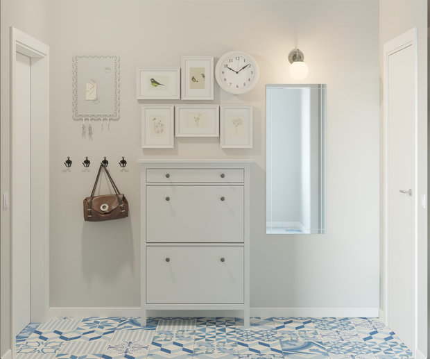 Фотография: Прихожая в стиле Скандинавский, Гид, ИКЕА, П-44 – фото на INMYROOM
