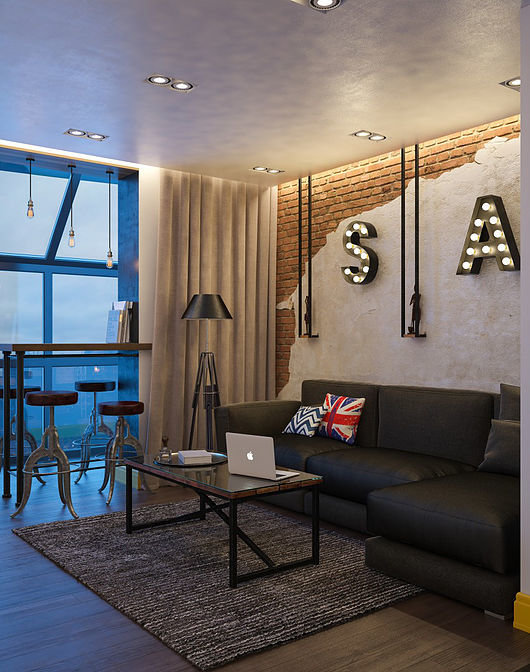 Фото из портфолио 2-к квартира, 72 м2 – фотографии дизайна интерьеров на INMYROOM