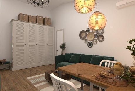 Уютная квартира в стиле "Бохо"