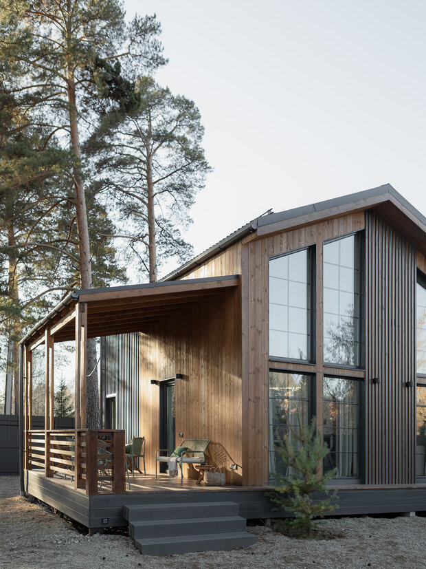 Фотография: Ландшафт в стиле , Дом, Проект дня, Дом и дача, Свердловская область, 3 комнаты, 60-90 метров, современный с элементами нежного романтизма, Кристина Салангина, Анастасия Гавриленко – фото на INMYROOM