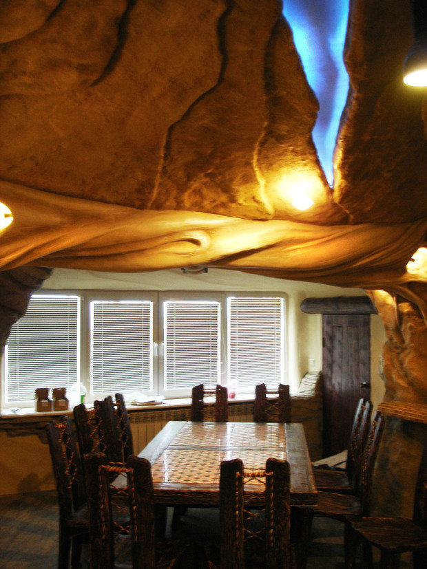 Фото из портфолио Пентхаус "Африканское бунгало" – фотографии дизайна интерьеров на INMYROOM