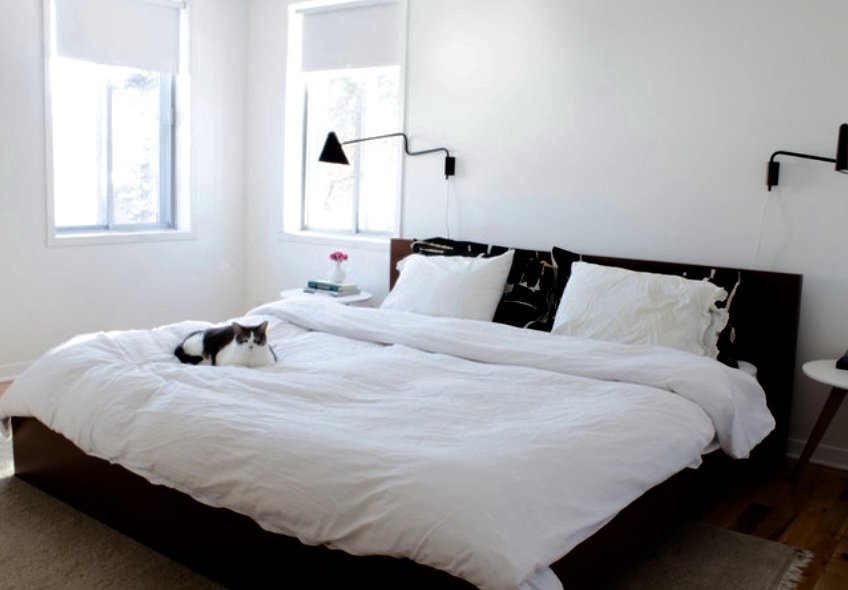 Фотография: Спальня в стиле Современный, DIY, Дом, Дома и квартиры, Камин – фото на INMYROOM