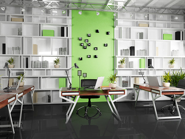 Фото из портфолио Интерьер офиса выставочного центра "LOKO" – фотографии дизайна интерьеров на INMYROOM