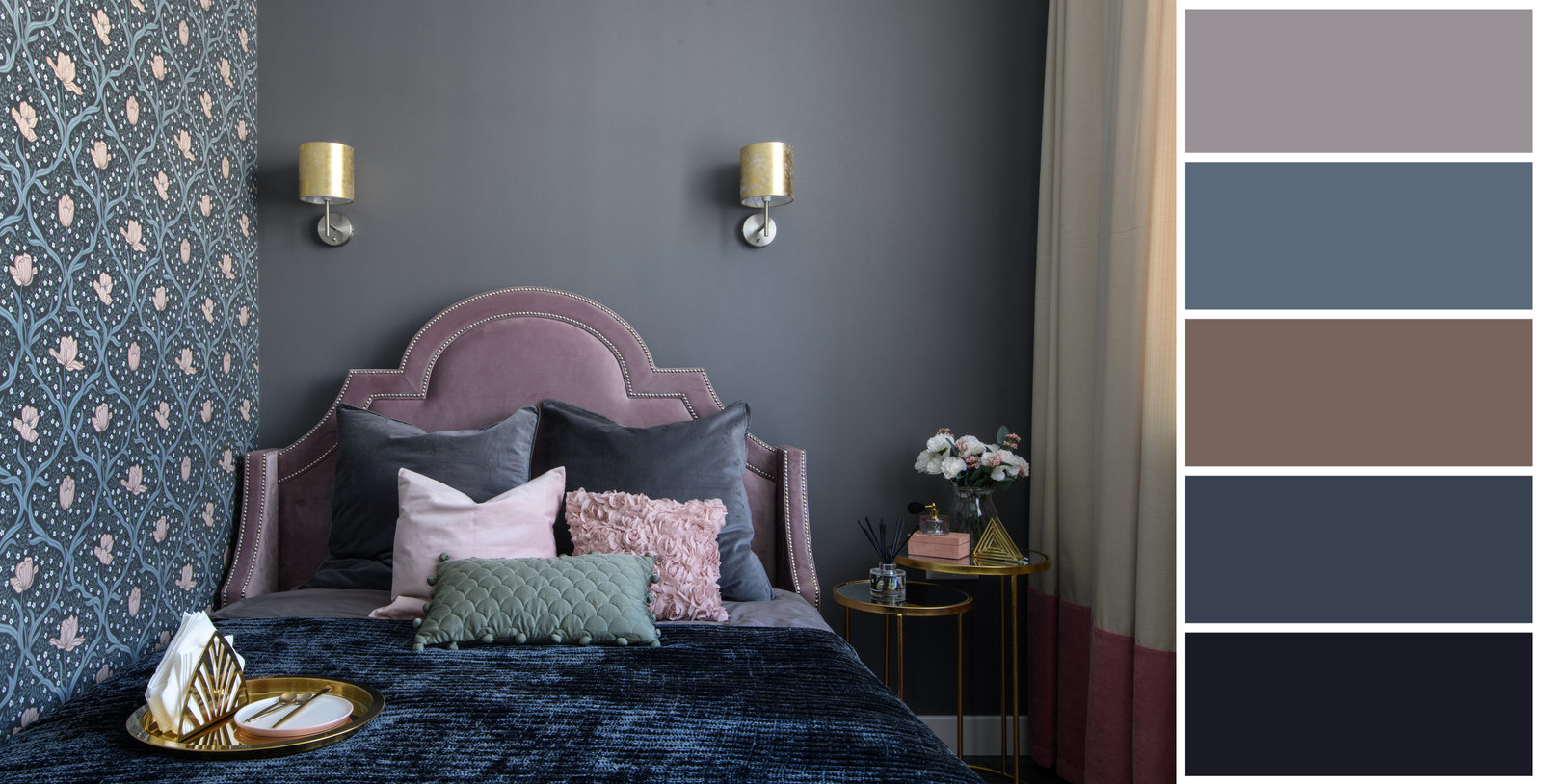 Фотография: в стиле , Спальня, Советы, цветовая палитра интерьера, цветовая гамма для спальни, цветовые схемы для интерьера – фото на INMYROOM Фотография: в стиле , Спальня, Советы, цветовая палитра интерьера, цветовая гамма для спальни, цветовые схемы для интерьера – фото на INMYROOM