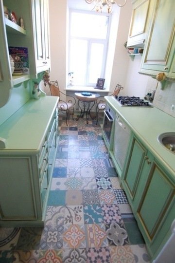 Фотография: Кухня и столовая в стиле Прованс и Кантри, Современный – фото на INMYROOM