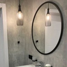 Фото из портфолио Зеркала круглые в деревянных рамках Svart – фотографии дизайна интерьеров на INMYROOM