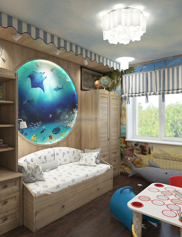 Фото из портфолио Дизайн квартиры в г. Москва – фотографии дизайна интерьеров на INMYROOM