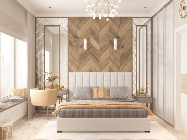 Фото из портфолио СКАНДИ В ДВУШКЕ  – фотографии дизайна интерьеров на INMYROOM