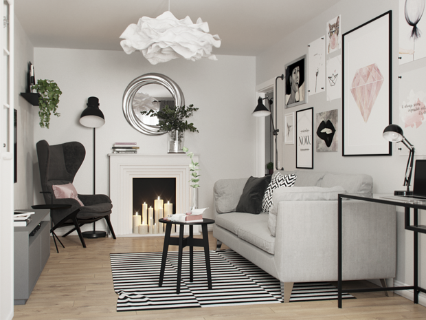 Фото из портфолио Чувственный  розовый – фотографии дизайна интерьеров на INMYROOM