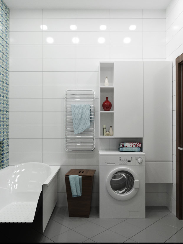 Фото из портфолио Квартира 110 кв.м – фотографии дизайна интерьеров на INMYROOM
