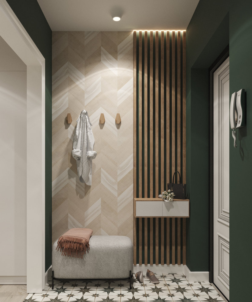 Фотография: Прихожая в стиле Современный, Квартира, Проект дня, Москва, Юлия Чернова, 3 комнаты, 60-90 метров – фото на INMYROOM Фотография: Прихожая в стиле Современный, Квартира, Проект дня, Москва, Юлия Чернова, 3 комнаты, 60-90 метров – фото на INMYROOM