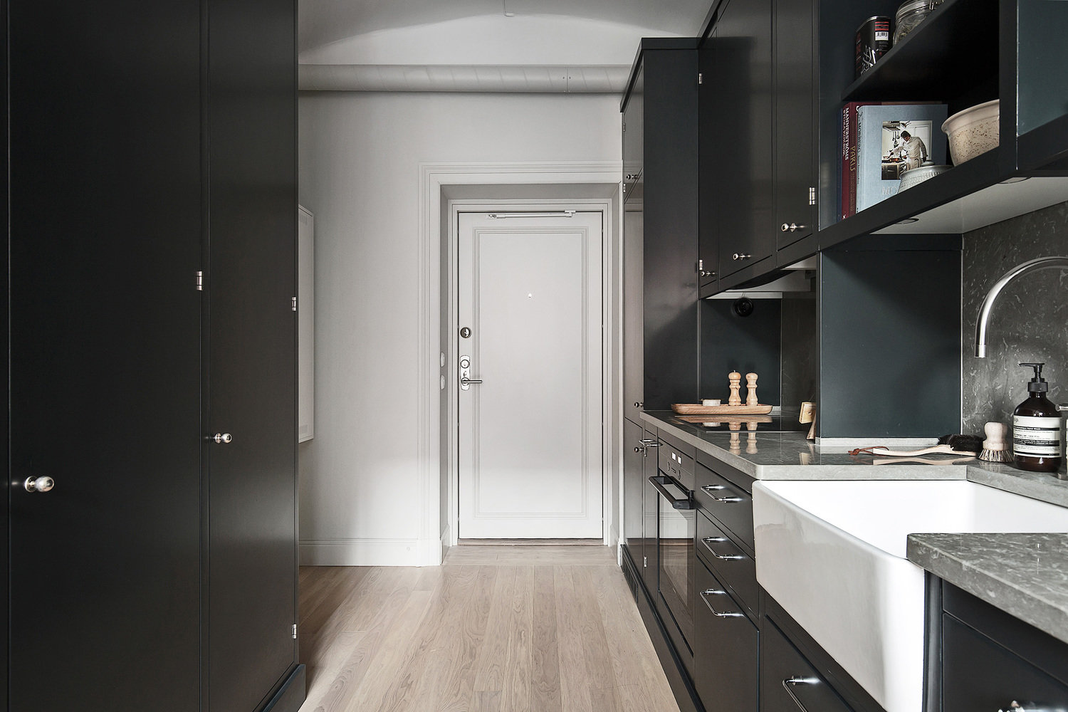 Фотография: Кухня и столовая в стиле Скандинавский, Декор интерьера, Малогабаритная квартира, Квартира, Швеция – фото на INMYROOM