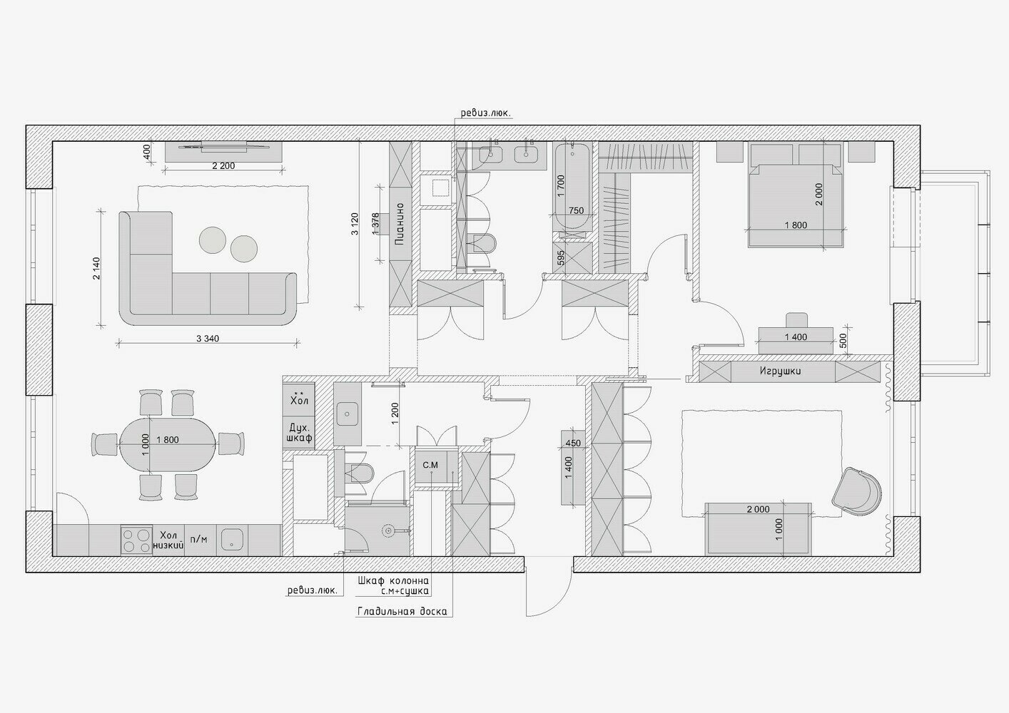 Фотография: Планировки в стиле , Классический, Квартира, Проект недели, Москва, 3 комнаты, Более 90 метров, Вероника Князева – фото на INMYROOM Фотография: Планировки в стиле , Классический, Квартира, Проект недели, Москва, 3 комнаты, Более 90 метров, Вероника Князева – фото на INMYROOM