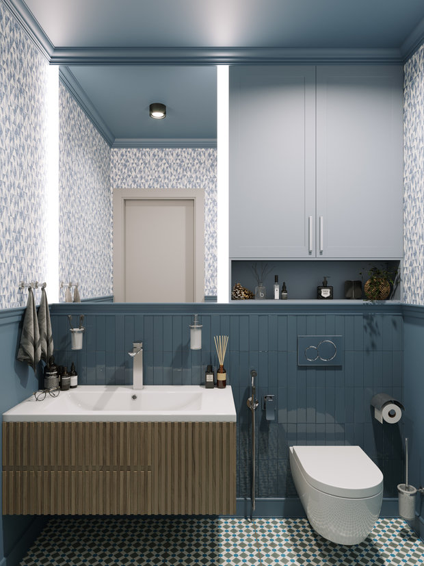 Фото из портфолио  Apartment «Summer garden»  – фотографии дизайна интерьеров на INMYROOM