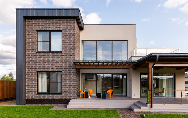 Фотография:  в стиле , Современный, Дом, Проект недели, Дом и дача, Московская область, Светлана Юркова, 4 и больше, Более 90 метров, Елена Никитина – фото на INMYROOM