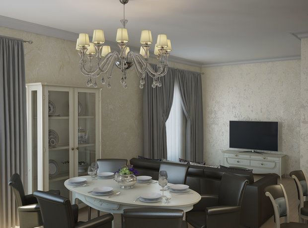 Фото из портфолио Классика – фотографии дизайна интерьеров на INMYROOM