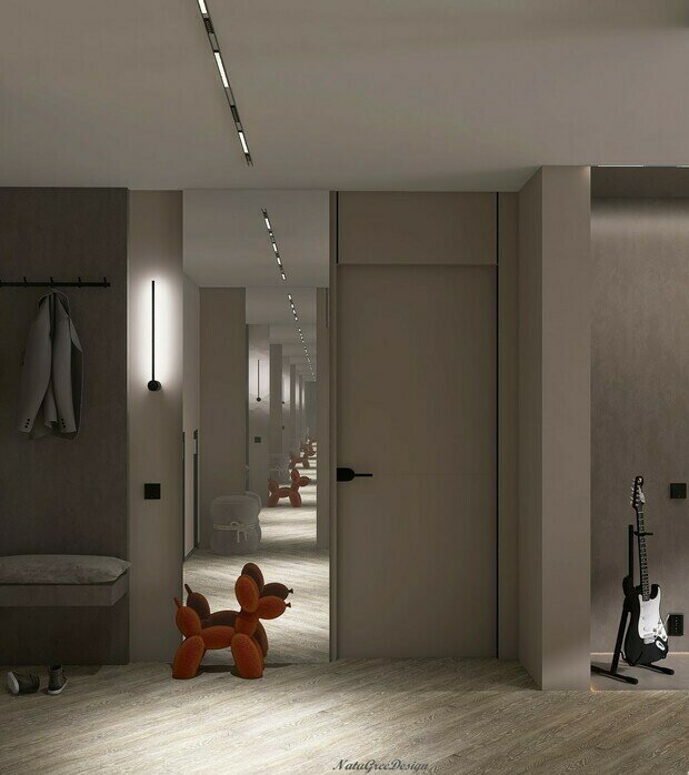 Фото из портфолио Квартира с мужским характером. – фотографии дизайна интерьеров на INMYROOM