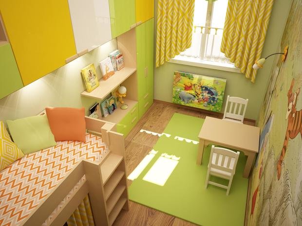 Фото из портфолио Играем весело... Детские  – фотографии дизайна интерьеров на INMYROOM