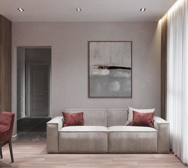 Фото из портфолио Квартира 60 кв.м – фотографии дизайна интерьеров на INMYROOM