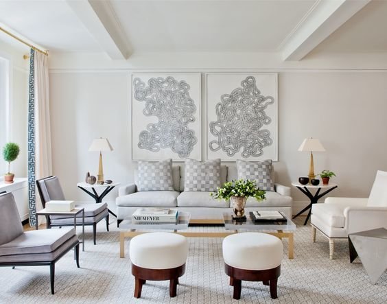 Фотография: Гостиная в стиле Скандинавский, Советы, Юлия Паршихина – фото на INMYROOM