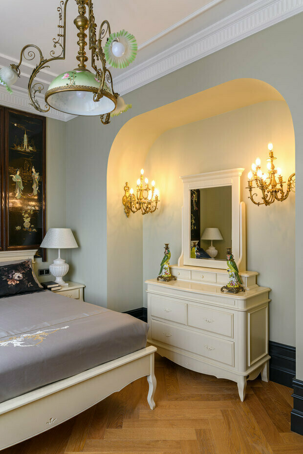 Фотография: Спальня в стиле Классический, Проект недели, 3 комнаты, 60-90 метров – фото на INMYROOM
