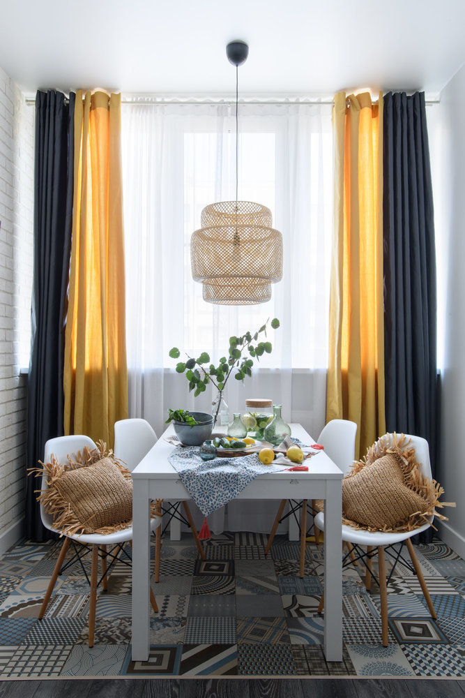 Фотография: Кухня и столовая в стиле Современный, Квартира, Перепланировка, Москва, Монолитный дом, 40-60 метров, Анна Моджаро – фото на INMYROOM Фотография: Кухня и столовая в стиле Современный, Квартира, Перепланировка, Москва, Монолитный дом, 40-60 метров, Анна Моджаро – фото на INMYROOM