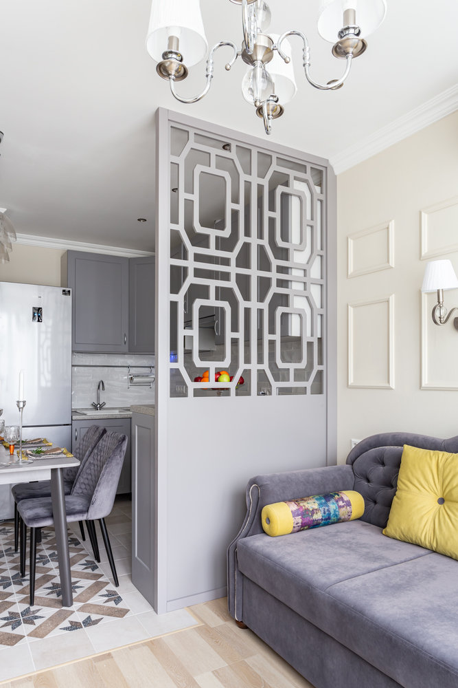 Фотография: Гостиная в стиле Классический, Современный, Малогабаритная квартира, Квартира, Проект недели, Москва, 1 комната, до 40 метров, Ирина Долганова – фото на INMYROOM Фотография: Гостиная в стиле Классический, Современный, Малогабаритная квартира, Квартира, Проект недели, Москва, 1 комната, до 40 метров, Ирина Долганова – фото на INMYROOM