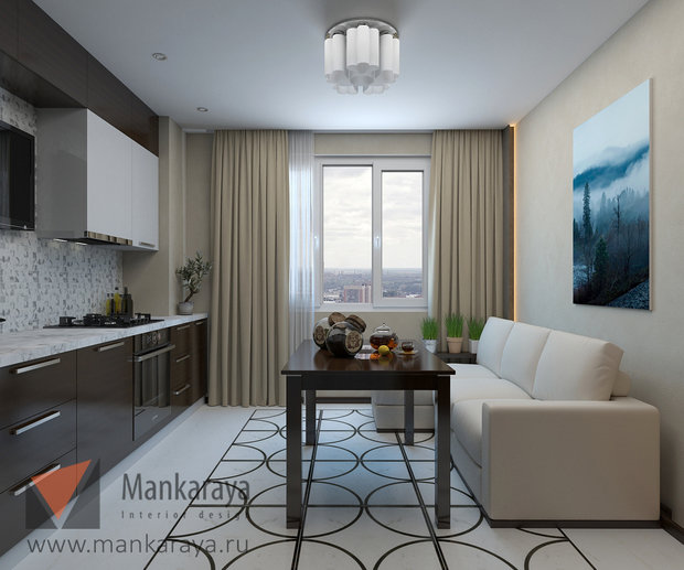 Фото из портфолио Царицыно – фотографии дизайна интерьеров на INMYROOM