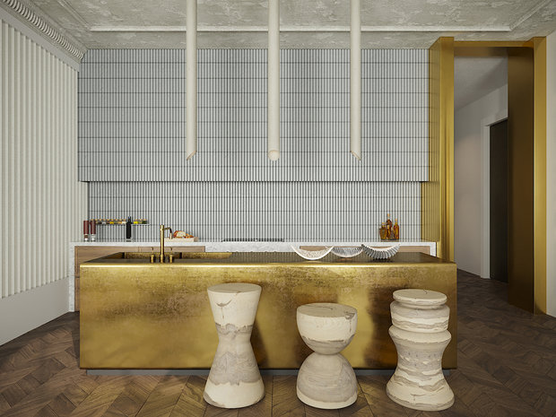 Фото из портфолио Квартира в Сочи – фотографии дизайна интерьеров на INMYROOM