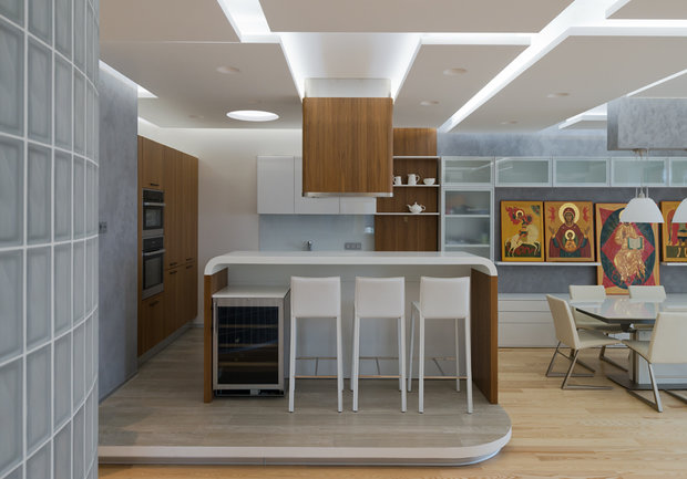 Фото из портфолио Квартира 135 кв.м. в ЖК Mirax Park   – фотографии дизайна интерьеров на INMYROOM