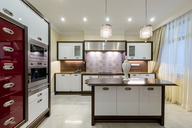 Фото из портфолио Квартира в Москве 166 кв. м. – фотографии дизайна интерьеров на INMYROOM