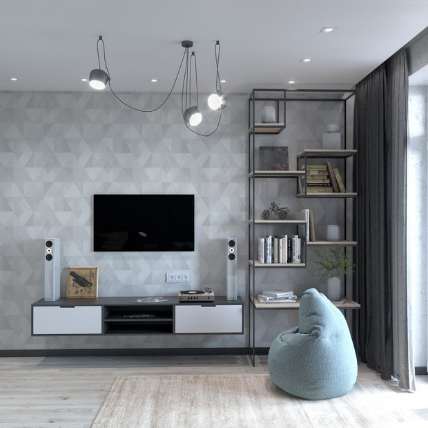 Фото из портфолио г. Новосибирск, жк Марсель – фотографии дизайна интерьеров на INMYROOM