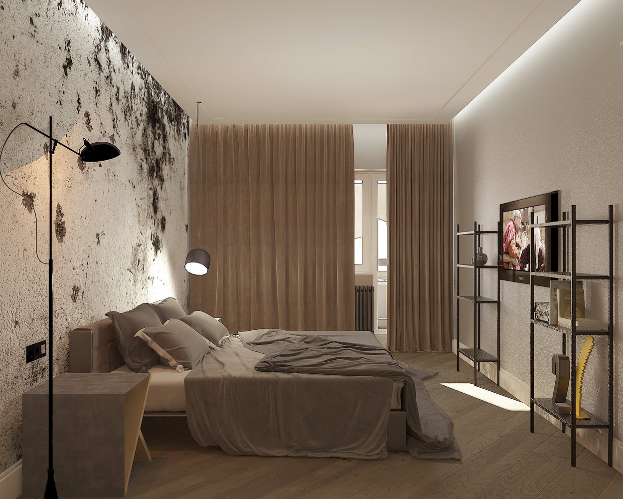 Фото из портфолио Минимализм холостяка – фотографии дизайна интерьеров на INMYROOM Фото из портфолио Минимализм холостяка – фотографии дизайна интерьеров на INMYROOM