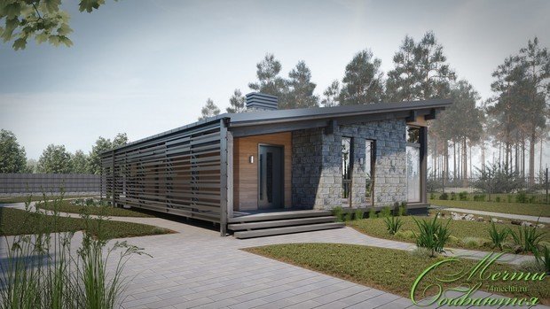 Фото из портфолио Гостевой домик – фотографии дизайна интерьеров на INMYROOM