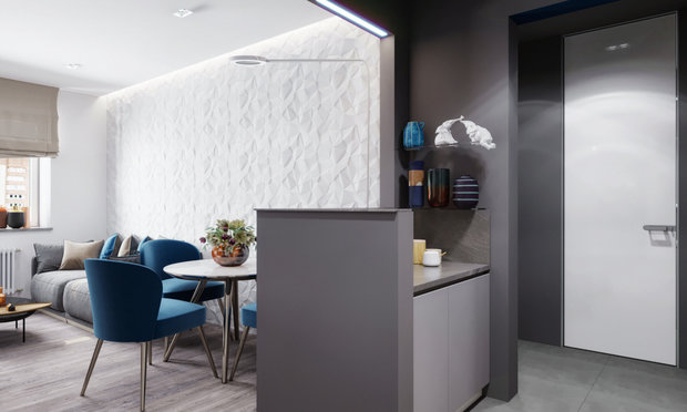 Фото из портфолио Квартира в Петербурге 42 кв.м – фотографии дизайна интерьеров на INMYROOM