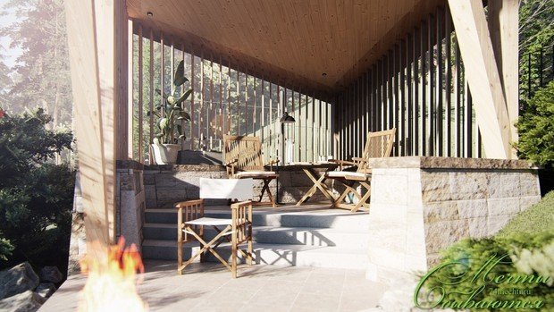 Фото из портфолио Благоустройство участка в Венгрии – фотографии дизайна интерьеров на INMYROOM