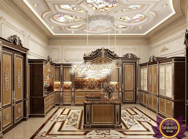 Фото из портфолио Luxury and functionality in the kitchen interior from Katrina Antonovich – фотографии дизайна интерьеров на INMYROOM