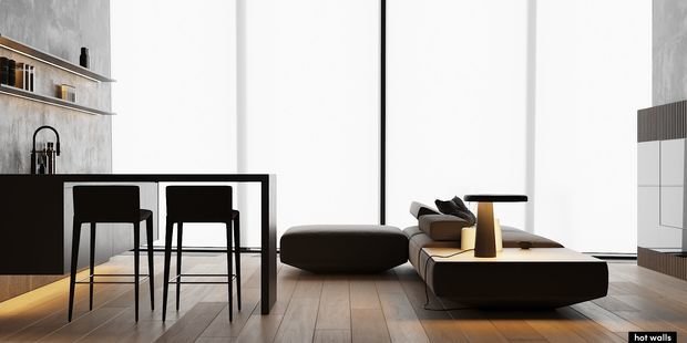 Фото из портфолио Федерация 60 – фотографии дизайна интерьеров на INMYROOM