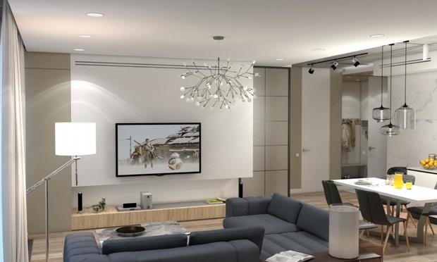 Фото из портфолио Apartment #3 – фотографии дизайна интерьеров на INMYROOM